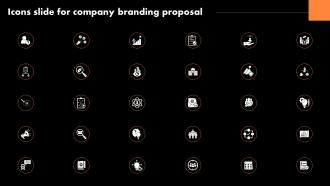 Icons Slide For Company Branding Proposal Ppt Professional Designs