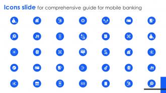 Icons Slide For Comprehensive Comprehensive Guide For Mobile Banking Fin SS V