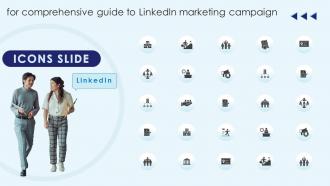Icons Slide For Comprehensive Guide To Linkedln Marketing Campaign MKT SS