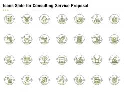 Icons slide for consulting service proposal ppt powerpoint presentation slides images