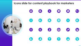 Icons Slide For Content Playbook For Marketers Ppt Powerpoint Presentation File Ideas