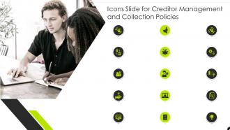 Icons Slide For Creditor Management And Collection Policies