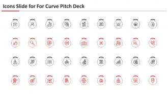 Icons slide for curve pitch deck ppt powerpoint presentation file files
