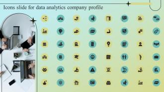 Icons Slide For Data Analytics Company Profile Data Analytics Company Profile CPSSV