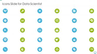 Icons slide for data scientist ppt template