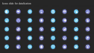 Icons Slide For Datafication Ppt Powerpoint Presentation File Infographic Template