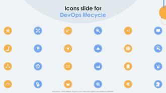 Icons Slide For Devops Lifecycle Ppt Powerpoint Presentation Styles Template