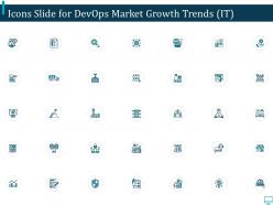 Icons Slide For Devops Market Growth Trends It Ppt Icons