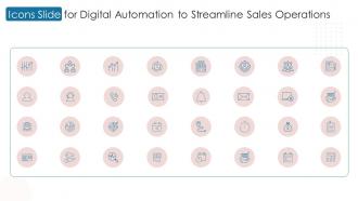 Icons Slide For Digital Automation To Streamline Sales Operations Ppt Slides Background Designs