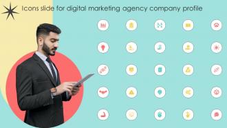 Icons Slide For Digital Marketing Agency Company Profile Cp Cd V