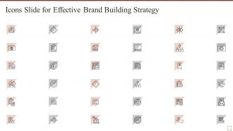 Icons slide for effective brand building strategy ppt powerpoint presentation diagram