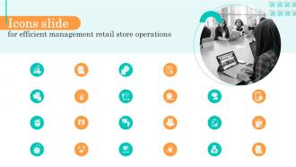 Icons Slide For Efficient Management Retail Store Operations Ppt Mockup