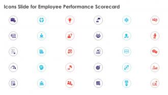 Icons Slide For Employee Performance Scorecard Ppt File Graphics