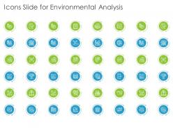 Icons slide for environmental analysis ppt pictures