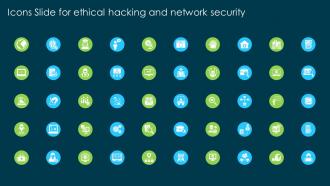 Icons Slide For Ethical Hacking And Network Security Ppt Icon Slide Portrait
