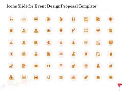 Icons slide for event design proposal template ppt powerpoint presentation icon portfolio