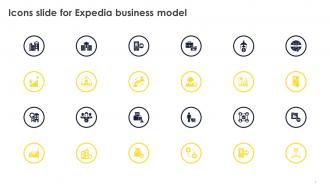 Icons Slide For Expedia Business Model BMC SS
