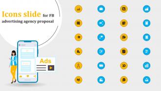 Icons Slide For FB Advertising Agency Proposal Ppt Powerpoint Presentation File Visuals