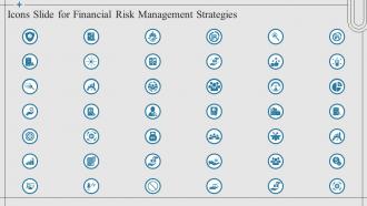 Icons Slide For Financial Risk Management Strategies Ppt Slides Infographics