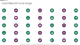 Icons Slide For Funds Usage Ppt Design Templates