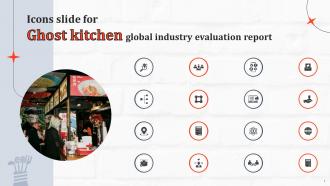 Icons Slide For Ghost Kitchen Global Industry Evaluation Report