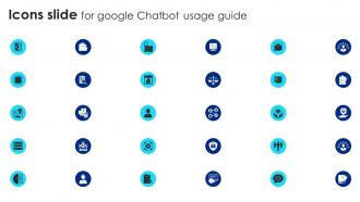 Icons Slide For Google Chatbot Usage Guide AI SS V