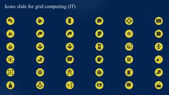 Icons Slide For Grid Computing It Ppt Powerpoint Presentation Icon Deck