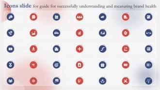 Icons Slide For Guide For Successfully Understanding Brand Health Branding SS