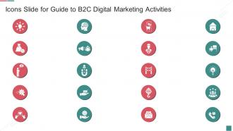 Icons Slide For Guide To B2c Digital Marketing Activities Ppt Slides Professional