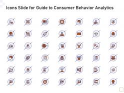 Icons Slide For Guide To Consumer Behavior Analytics