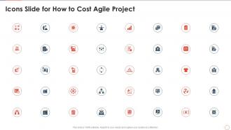 Icons slide for how to cost agile project