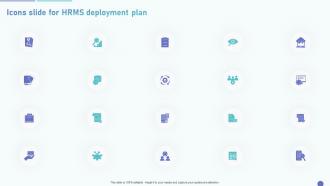Icons Slide For HRMS Deployment Plan Ppt Powerpoint Presentation File Layout Ideas