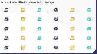 Icons Slide For HRMS Implementation Strategy Ppt Powerpoint Presentation Diagram Graph Charts