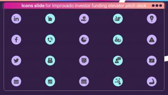 Icons Slide For Improvado Investor Funding Elevator Pitch Deck