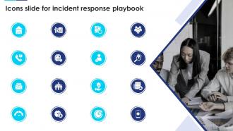 Icons Slide For Incident Response Playbook Ppt Slides Visual Aids