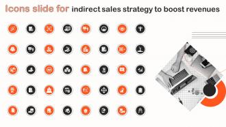 Icons Slide For Indirect Sales Strategy To Boost Revenues Strategy SS V