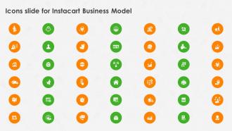 Icons Slide For Instacart Business Model Ppt Ideas Example File BMC SS