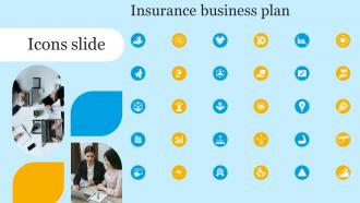 Icons Slide For Insurance Business Plan Ppt Ideas Graphics Example BP SS