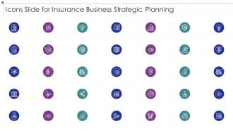 Icons Slide For Insurance Business Strategic Planning Ppt Infographics