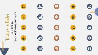 Icons Slide For IoT In Manufacturing Industry Ppt File Infographic Template IoT SS V