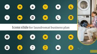 Icons Slide For Laundromat Business Plan Ppt Icon Graphics Pictures BP SS