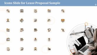 Icons slide for lease proposal sample