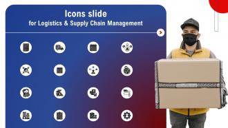 Icons Slide For Logistics And Supply Chain Management