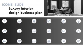 Icons Slide For Luxury Interior Design Business Plan Ppt Icon Templates BP SS
