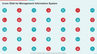 Icons Slide For Management Information System