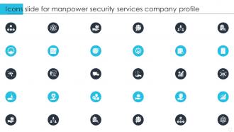 Icons Slide For Manpower Security Services Company Profile Ppt Slides Infographic Template