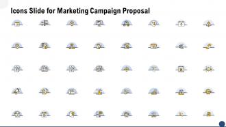 Icons slide for marketing campaign proposal ppt slides gallery