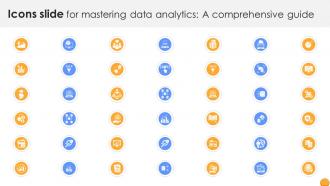 Icons Slide For Mastering Data Analytics A Comprehensive Guide Data Analytics SS