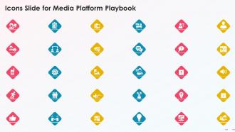Icons Slide For Media Platform Playbook