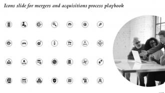Icons Slide For Mergers And Acquisitions Process Playbook Mergers And Acquisitions Process Playbook